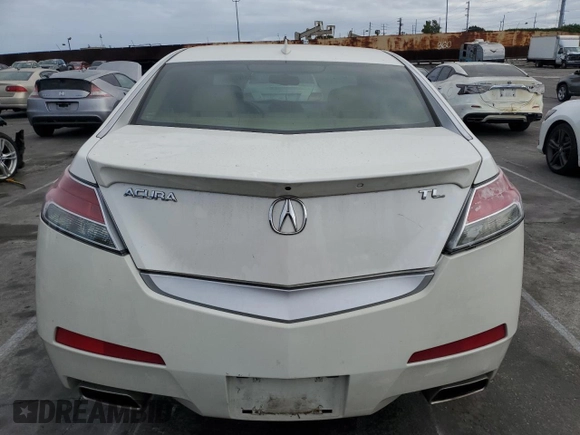 2010 Acura TL Tech with VIN 19UUA8F56AA017687, listed as a Copart auction lot 53167855 with 192,862 mi miles and Salvage Title. Bid and sale history available at carsss.com. Image 6.
