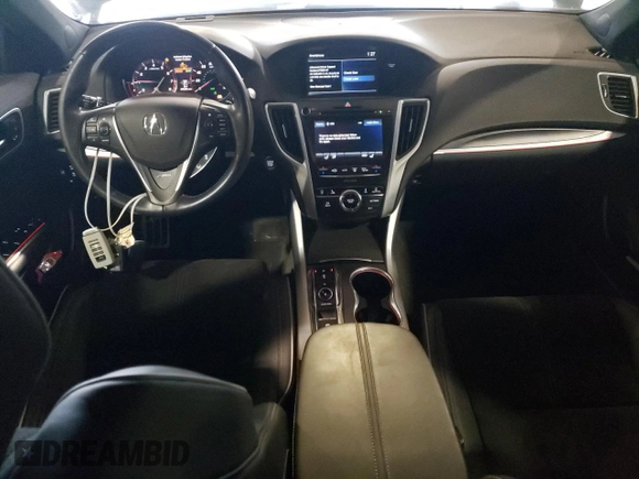 2019 Acura TLX w/A-Spec Pkg with VIN 19UUB3F61KA003142, listed as a Copart auction lot 72065813 with 95,655 mi miles. Bid and sale history available at carsss.com. Image 8.