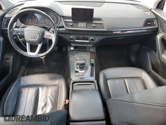 2020 Audi Q5 Premium with VIN WA1ANAFY8L2034800, listed as a Copart auction lot 56283985 with 121,952 mi miles and Salvage title. Bid and sale history available at DreamBid. Image 8.