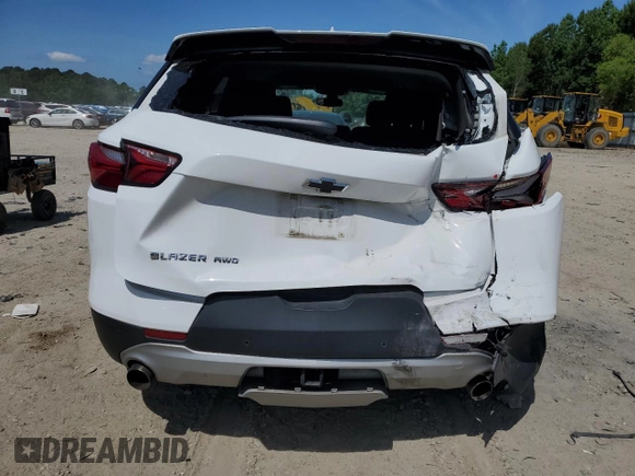 2021 Chevrolet Blazer LT с VIN 3GNKBHRS2MS559318, выставлен на аукционе Copart как лот 57473185 с пробегом 65 330 миль миль и Списание • Salvage title. История ставок и продаж доступна на DreamBid. Изображение 6.