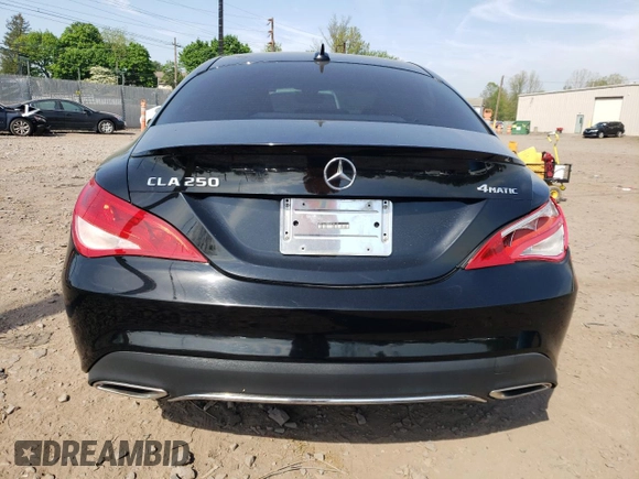 2017 Mercedes-Benz CLA 250 with VIN WDDSJ4GB8HN500142, listed as a Copart auction lot 52629694 with 97,002 mi miles and . Bid and sale history available at DreamBid. Image 6.
