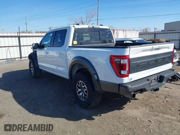 2021 Ford F-150 Raptor with VIN 1FTFW1RG6MFC29395, listed as a IAAI auction lot 41856716 with 73,487 mi miles and . Bid and sale history available at carsss.com. Image 3.