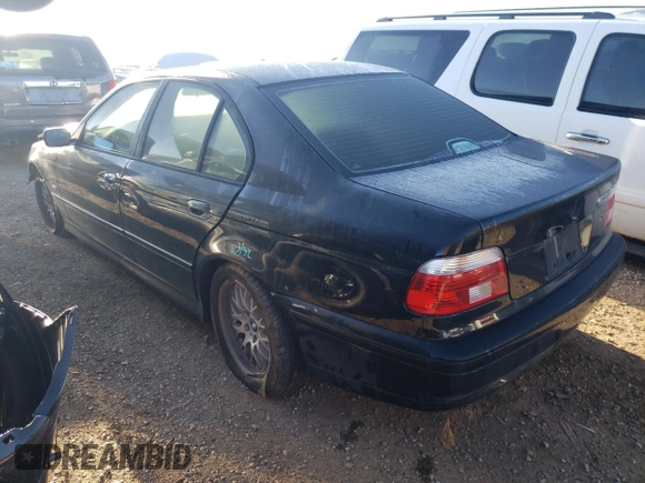 2003 BMW 5 Series 530i with VIN WBADT53473CE94624, listed as a Copart auction lot 73319524 with 171,535 mi miles and Salvage Title. Bid and sale history available at carsss.com. Image 2.
