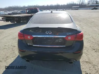 2014 Infiniti Q50 Premium z VIN JN1BV7AP5EM671861, wystawiony jako Copart lot #46844125 z przebiegiem 132 124 mil mil oraz Szkoda całkowita • Salvage title. Historia ofert i sprzedaży dostępna na DreamBid. Obrazek 6.
