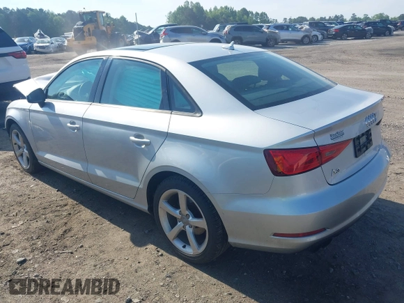 2015 Audi A3 Premium z VIN WAUACGFF3F1005743, wystawiony jako IAAI lot #42099630 z przebiegiem 195 575 mil mil oraz . Historia ofert i sprzedaży dostępna na DreamBid. Obrazek 3.