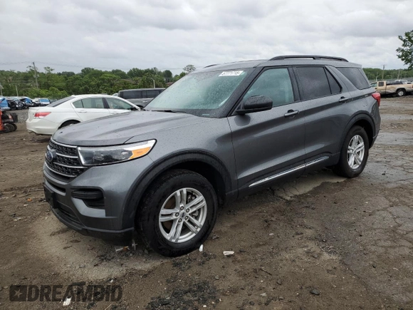 2024 Ford Explorer XLT z VIN 1FMSK8DH7RGA80530, wystawiony jako Copart lot #57771715 z przebiegiem 12 718 mil mil oraz Szkoda całkowita • Salvage title. Historia ofert i sprzedaży dostępna na DreamBid. Obrazek 1.