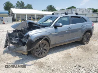 2024 Volkswagen Atlas SE with VIN 1V2JE2CA2RC211345, listed as a Copart auction lot 58264535 with 48,905 mi miles and Salvage title. Bid and sale history available at DreamBid. Image 1.
