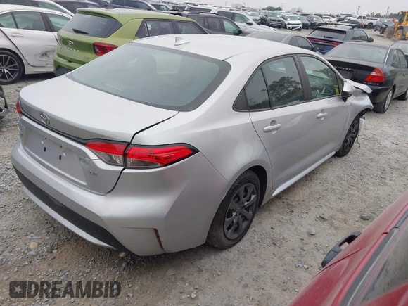 2021 Toyota Corolla LE with VIN 5YFEPMAE9MP258421, listed as a IAAI auction lot 41775756 with 81,675 mi miles and . Bid and sale history available at DreamBid. Image 4.
