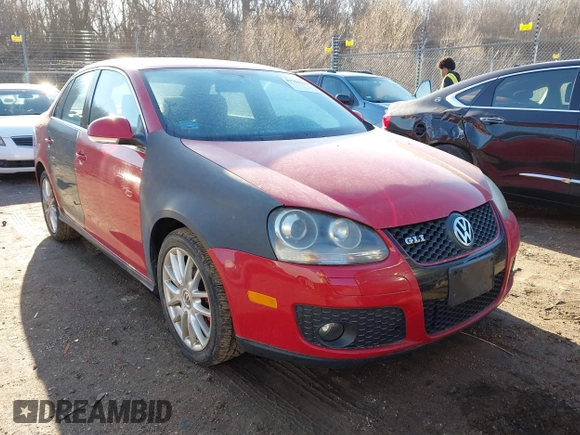 2006 Volkswagen Jetta Sedan GLI 2.0L Turbo with VIN 3VWWJ71K36M799081, listed as a IAAI auction lot 41751113 with 127,336 mi miles. Bid and sale history available at carsss.com. Image 1.
