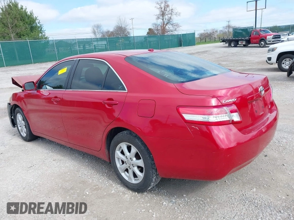 2011 Toyota Camry LE with VIN 4T4BF3EK9BR198805, listed as a IAAI auction lot 41928054 with 206,409 mi miles. Bid and sale history available at carsss.com. Image 3.