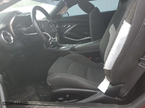 2021 Chevrolet Camaro 1LT with VIN 1G1FB1RS4M0106951, listed as a Copart auction lot 43944225 with 49,298 mi miles and Salvage Title. Bid and sale history available at carsss.com. Image 7.