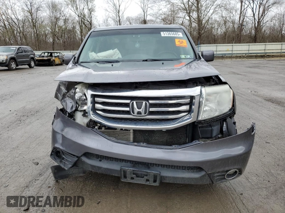 2015 Honda Pilot EX-L with VIN 5FNYF4H59FB014286, listed as a Copart auction lot 51365685 with 183,746 mi miles and Salvage Title. Bid and sale history available at carsss.com. Image 5.