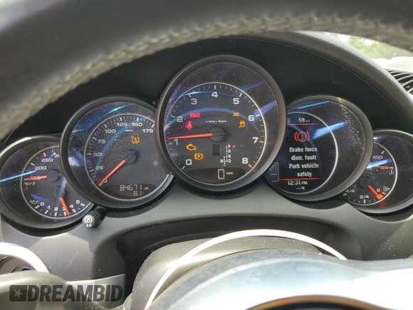 2016 Porsche Cayenne with VIN WP1AA2A24GKA14980, listed as a Copart auction lot 63139115 with 84,671 mi miles and Salvage title. Bid and sale history available at DreamBid. Image 9.