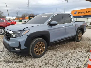 2022 Honda Ridgeline RTL-E with VIN 5FPYK3F79NB022081, listed as a Copart auction lot 47860935 with 43,305 mi miles and Salvage Title. Bid and sale history available at DreamBid. Image 1.