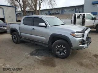 2022 Toyota Tacoma 4WD SR with VIN 3TMCZ5AN7NM476213, listed as a Copart auction lot 45156265 with 48,158 mi miles and Salvage Title. Bid and sale history available at carsss.com. Image 4.