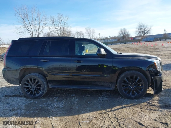 2018 Cadillac Escalade Luxury with VIN 1GYS4BKJ1JR296393, listed as a IAAI auction lot 41740934 with 83,432 mi miles. Bid and sale history available at carsss.com. Image 14.