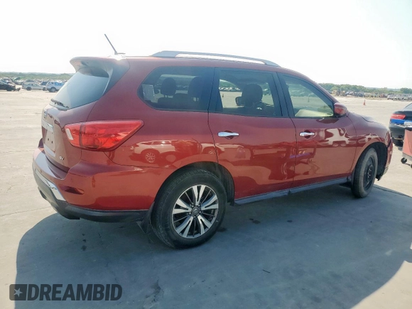 2017 Nissan Pathfinder Platinum with VIN 5N1DR2MN7HC684608, listed as a Copart auction lot 53585665 with 132,188 mi miles and Clean Title. Bid and sale history available at carsss.com. Image 3.