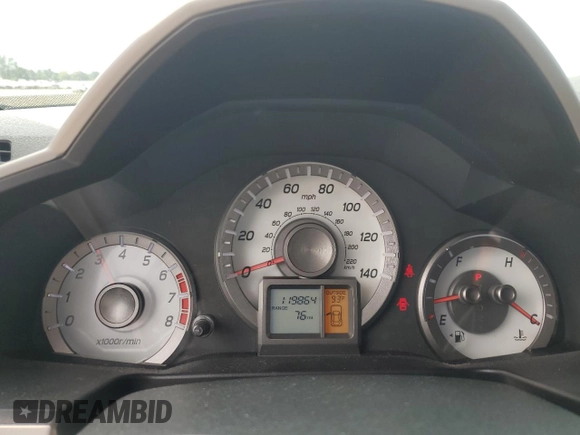 2013 Honda Pilot EX-L with VIN 5FNYF4H50DB017543, listed as a Copart auction lot 59842665 with 119,864 mi miles and Salvage title. Bid and sale history available at DreamBid. Image 9.