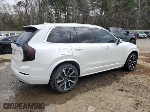 2020 Volvo XC90 Momentum with VIN YV4A22PK9L1618947, listed as a Copart auction lot 48024675 with 92,206 mi miles and Salvage Title. Bid and sale history available at carsss.com. Image 3.