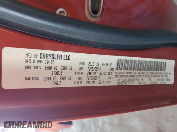 2008 Jeep Patriot Sport with VIN 1J8FT28W58D577948, listed as a Copart auction lot 50165985 with 145,791 mi miles and Salvage Title. Bid and sale history available at carsss.com. Image 14.