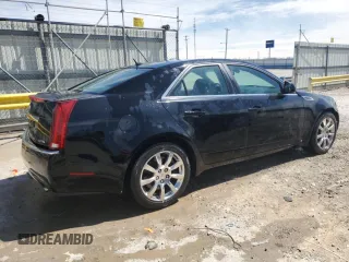 2008 Cadillac CTS RWD w/1SB with VIN 1G6DV57V780174051, listed as a Copart auction lot 52112655 with 204,793 mi miles and Non Repairable. Bid and sale history available at carsss.com. Image 3.