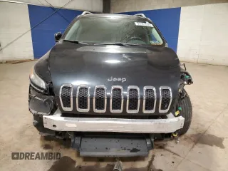 2015 Jeep Cherokee Limited with VIN 1C4PJMDB1FW785164, listed as a Copart auction lot 53127655 with 122,689 mi miles and Salvage Title. Bid and sale history available at carsss.com. Image 5.