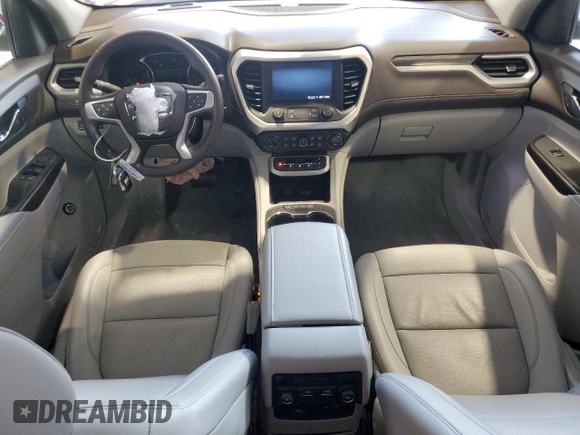 2021 GMC Acadia SLT with VIN 1GKKNMLS8MZ143489, listed as a Copart auction lot 83545894 with 34,427 mi miles and Salvage Title. Bid and sale history available at carsss.com. Image 8.