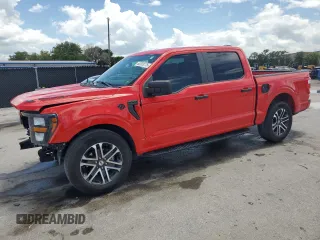 2023 Ford F-150 XL with VIN 1FTEW1CPXPKD71149, listed as a Copart auction lot 62323775 with 26,664 mi miles and Salvage title. Bid and sale history available at DreamBid. Image 1.