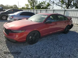 2024 Honda Accord Sport-L with VIN 1HGCY2F7XRA050550, listed as a Copart auction lot 62786925 with Not provided miles and Salvage title. Bid and sale history available at DreamBid. Image 1.