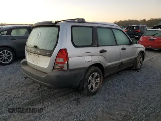 2003 Subaru Forester X with VIN JF1SG63653H718081, listed as a Copart auction lot 76285394 with 0 mi miles and Salvage Title. Bid and sale history available at carsss.com. Image 3.