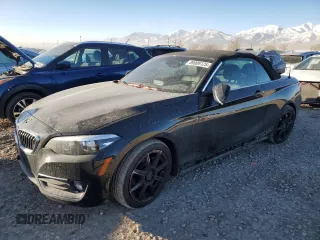 2018 BMW 2 Series 230i xDrive with VIN WBA2K1C53JVD41509, listed as a Copart auction lot 89009125 with 79,769 mi miles and Salvage Title. Bid and sale history available at carsss.com. Image 1.