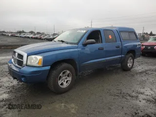 2005 Dodge Dakota Laramie with VIN 1D7HW58N35S225612, listed as a Copart auction lot 83990174 with Not Provided miles and Salvage Title. Bid and sale history available at DreamBid. Image 1.