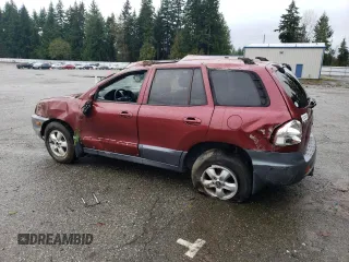 2005 Hyundai Santa Fe GLS with VIN KM8SC73D55U876565, listed as a Copart auction lot 81161004 with 204,205 mi miles and Salvage title. Bid and sale history available at DreamBid. Image 2.