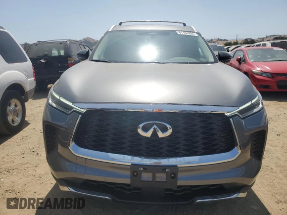 2022 Infiniti QX60 Sensory with VIN 5N1DL1GS9NC330355, listed as a Copart auction lot 61104205 with 31,248 mi miles and Salvage title. Bid and sale history available at DreamBid. Image 5.
