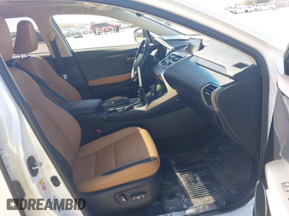 2017 Lexus NX 200t z VIN JTJBARBZ2H2129506, wystawiony jako IAAI lot #42152962 z przebiegiem 70 747 mil mil oraz . Historia ofert i sprzedaży dostępna na DreamBid. Obrazek 5.