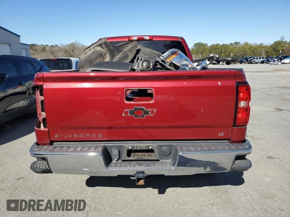 2018 Chevrolet Silverado 1500 LT with VIN 3GCUKREC6JG172081, listed as a Copart auction lot 89053175 with 80,280 mi miles and Salvage Title. Bid and sale history available at carsss.com. Image 6.