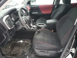 2023 Toyota Tacoma 4WD SR with VIN 3TYCZ5AN3PT149184, listed as a Copart auction lot 42582075 with 76,365 mi miles and Salvage Title. Bid and sale history available at carsss.com. Image 7.