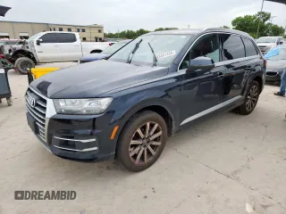 2017 Audi Q7 Premium Plus with VIN WA1LAAF71HD025184, listed as a Copart auction lot 63401355 with 109,933 mi miles and Clean title. Bid and sale history available at DreamBid. Image 1.
