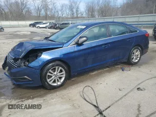 2016 Hyundai Sonata 2.4L SE with VIN 5NPE24AF4GH329890, listed as a Copart auction lot 48136435 with 159,402 mi miles and Salvage Title. Bid and sale history available at carsss.com. Image 1.