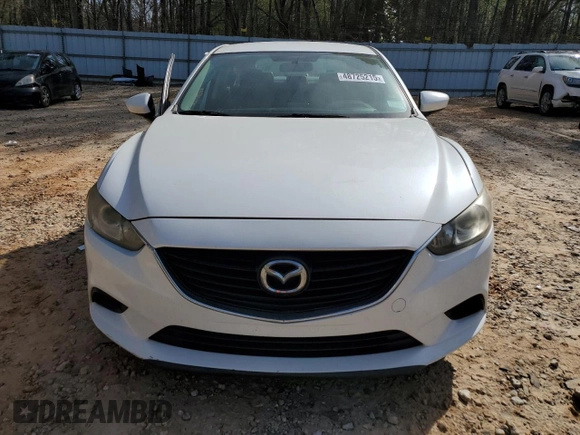 2016 Mazda 6 i Touring with VIN JM1GJ1V54G1460188, listed as a Copart auction lot 48725215 with Not Provided miles and Salvage Title. Bid and sale history available at carsss.com. Image 5.