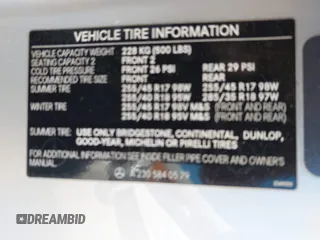 2005 Mercedes-Benz SL 500 z VIN WDBSK75F55F098924, wystawiony jako IAAI lot #42215237 z przebiegiem 211 102 mil mil oraz . Historia ofert i sprzedaży dostępna na DreamBid. Obrazek 9.