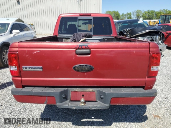 2006 Ford Ranger XL with VIN 1FTYR14E86PA89160, listed as a Copart auction lot 53003765 with 147,043 mi miles and Salvage title. Bid and sale history available at DreamBid. Image 6.