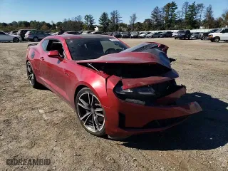 2021 Chevrolet Camaro LT1 with VIN 1G1FF1R79M0123647, listed as a Copart auction lot 76246834 with NaN miles and Salvage Title. Bid and sale history available at carsss.com. Image 11.