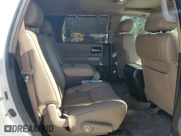 2008 Toyota Sequoia Platinum with VIN 5TDZY67A38S005767, listed as a Copart auction lot 43734955 with 274,995 mi miles and Salvage Title. Bid and sale history available at carsss.com. Image 12.