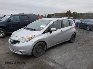 2014 Nissan Note S with VIN 3N1CE2CP4EL370304, listed as a IAAI auction lot 41494018 with 156,057 mi miles and . Bid and sale history available at DreamBid. Image 2.