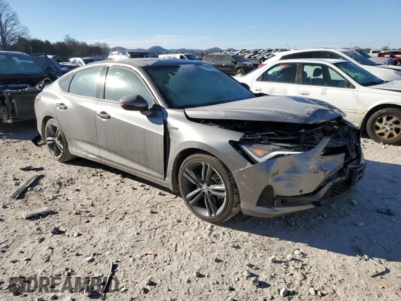 2024 Acura Integra Technology with VIN 19UDE4G76RA019108, listed as a Copart auction lot 47409955 with 39,050 mi miles and Salvage Title. Bid and sale history available at DreamBid. Image 4.