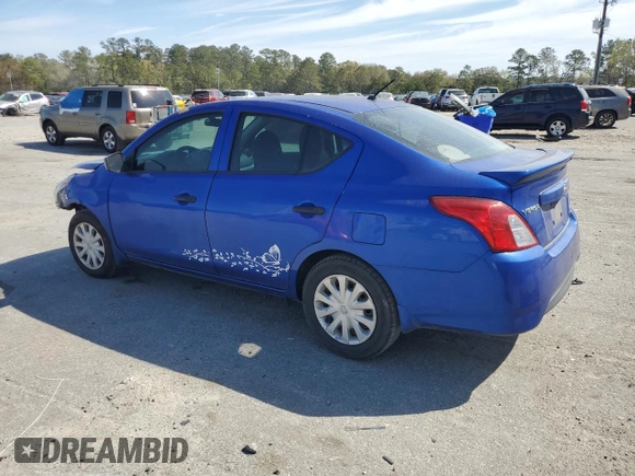 2016 Nissan Versa S Plus with VIN 3N1CN7APXGL900360, listed as a Copart auction lot 50884845 with 189,807 mi miles and Salvage Title. Bid and sale history available at carsss.com. Image 2.