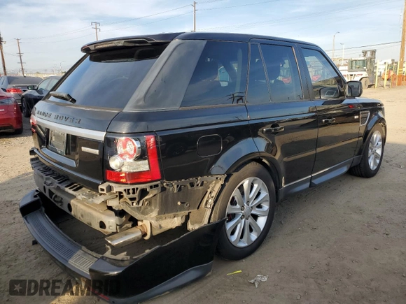 2013 Land Rover Range Rover Sport SC with VIN SALSH2E47DA763652, listed as a Copart auction lot 46184155 with 108,643 mi miles and Clean Title. Bid and sale history available at carsss.com. Image 3.