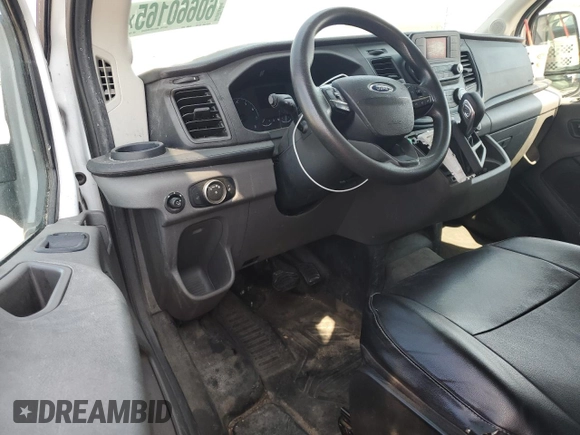 2020 Ford Transit Cargo with VIN 1FTBR1C8XLKA61337, listed as a Copart auction lot 60660165 with Not provided miles and Clean title. Bid and sale history available at DreamBid. Image 8.