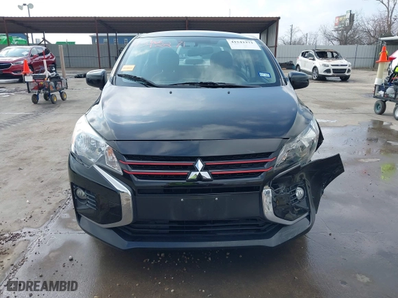 2022 Mitsubishi Mirage G4 ES with VIN ML32FUFJ0NHF01919, listed as a IAAI auction lot 41542271 with 15,634 mi miles. Bid and sale history available at carsss.com. Image 13.